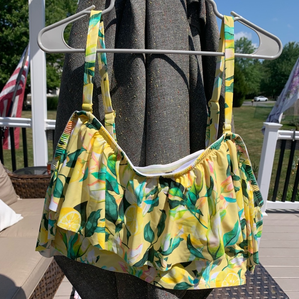 Torrid lemon swim top